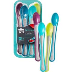 Tommee Tippee Kit Cucharas Destete +4 Meses 4uds