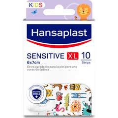 Hansaplast Sensitive XL Kids 10 apósitos Hansaplast Sensitive XL Kids 10 apósitos