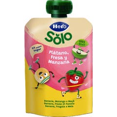 Hero Solo Platano Fresa y Manzana 100 g