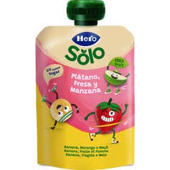 Hero Solo Platano Fresa y Manzana 100 g