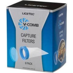 Licetec V-COMB 8 Filtros Desechables Anti-piojos
