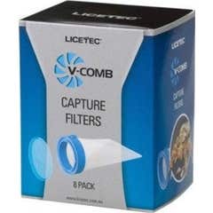 Licetec V-COMB 8 Einweg-Filter gegen Läuse