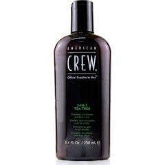 American Crew Shampoo 3-in-1 Tea Tree 250ml