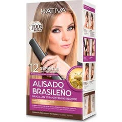 Kativa Brazilian Straightening Blonde Hair Kit
