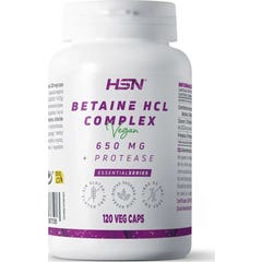 HSN Betaína HCL 650mg Complex 120vcaps