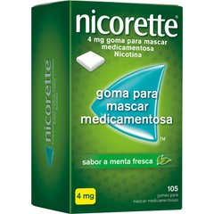 Nicorette Nicotina 4mg 105 Gomas