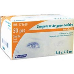 Euromedis Compresse de Gaze Oculaire 50uds