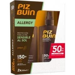 Piz Buin Buin Duplo Spray Allergia 50 + 2x200 Ml 2x200 Ml
