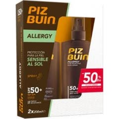 Piz Buin Duplo Allergy Spray 50+ 2x200 Ml