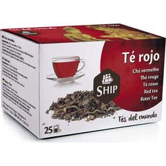 Ship Té Rojo Puerh Infusión 25 Sobres