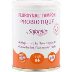 Saforelle Florgynal Probiotic Buffer Probiotic Mini 14 buffer