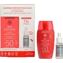 Apivita Bee Sun Safe Invisible Facial Fluid SPF50 + Serum Kit
