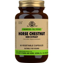 Solgar Castaño Indias 60 kapsler