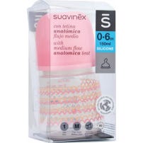 Suavinex Biberon Clasico Tetina Anatomica 150ml