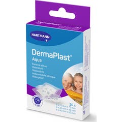 Dermaplast Aqua Apósito Adhesivo Precortado 3 Tallas 20uds Dermaplast Aqua Apósito Adhesivo Precortado 3 Tallas 20uds