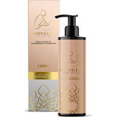 Bodygliss Aceite Masaje Silky Soft Fresa/Champaña 150ml