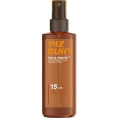 Piz Buin® Tan & Protect SPF15 + sprayolie 150ml