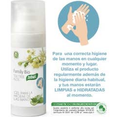 Santiveri Family Bio Tea Tree Aloe Gel para la higiene de las manos 50 ml