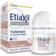 Etiaxil underarm detoxifying comfort + sensitive skin roll-on 15ml