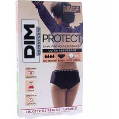 Dim Protect Boxer Ultra Absorbente Negro 1ud