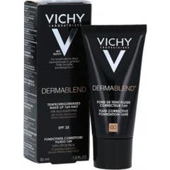 Vichy Dermablend Corrective Fluid Foundation 16h 60 Amber 30ml
