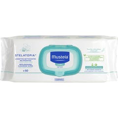 Mustela Stelatopia Toallitas Limpiadoras Relipidizantes 50 uds