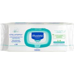 Mustela Stelatopia Salviette Relipidanti 50pz