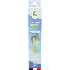 Lamazuna Cepillo de Dientes Medio Verde Pastel 1 ud