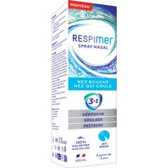 Respimer Spray Nasal Iso Adultos Niños 3 en 1 100 ml