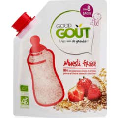 Buone Got Infantile Crales Muesli Strawberry Muesli Muesli Ds biologico 8 mesi 200g