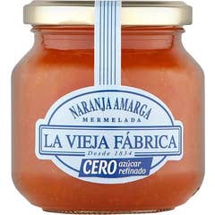 La Vieja Fábrica Mermelada Cero Azucar Refinado Naranja Amarga 290g