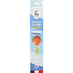 Lamazuna Cepillo de Dientes Medio Coral 1 ud