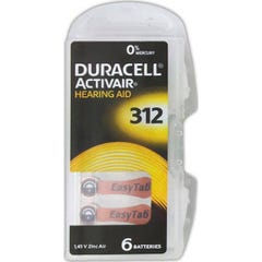 Duracell Activair Pfahl Aud 312 X6