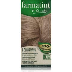 Farmatint Gel 8 C Rubio Claro Ceniza 135 ml