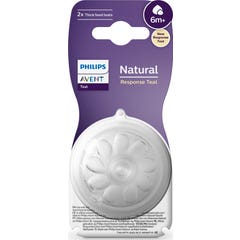 Philips Avent Tetina Natural Birth Response +6M T6 2uds