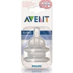 Avent Classic Variable Flow Nipple 2uts