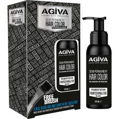 Agiva Semi Permanent Hair Color Black 125ml