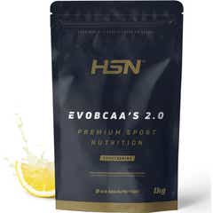 HSN EvoBCAA's 2.0 BCAA's 12:1:1 + Glutamina Limón 1kg