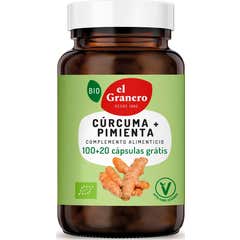 Fienile della Curcuma + Pepe più Bio 120cap