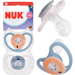 NUK Perfect Match Air Night Succhietto Leone 6-18M 2 pz