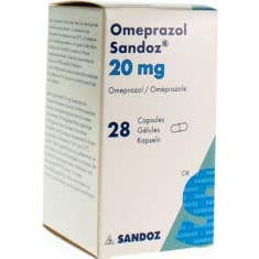 Sandoz Omeprazol 20mg 28capsules