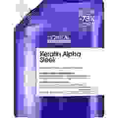 L'Oréal Keratin Alpha Sleek Champú Recarga 500 ml