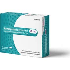 Pantoprazol Pensavital EFG 20mg 14comp gastrorresistentes