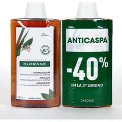 Klorane Champú Galanga 2x400ml