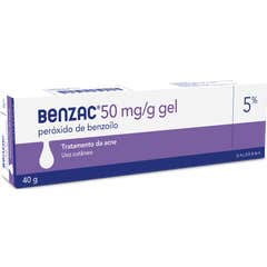 Galderma Benzac 5 Peróxido de Benzoílo 50mg/g Gel 40g
