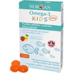 Norsan Omega-3 Kids Jelly - 45 Pastiglie