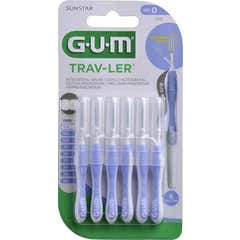 GUM Trav-Ler Cepillo Interdental 0.6mm 6uds
