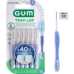 GUM® Scovolini 0.6mm 6pz