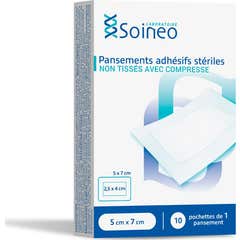 Soineo Apósitos Adhesivos Estériles 10x15 cm 10 uds