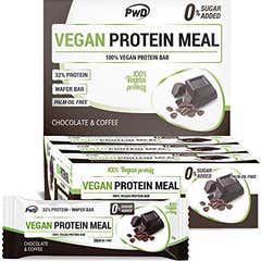 PWD Vegan Protein Meal 35g Chocolate & Coffee Caja 12uds